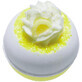 Bomb Cosmetics Bola de ba&#241;o efervescente Lemon Da Vida Loca, 160g