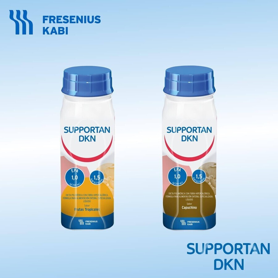 Bebida de frutas tropicales - Supportan, 4x200 ml, Fresenius Kabi Alemania