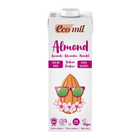 Bio Nature Boisson protéinée aux amandes, 1 L, Ecomil