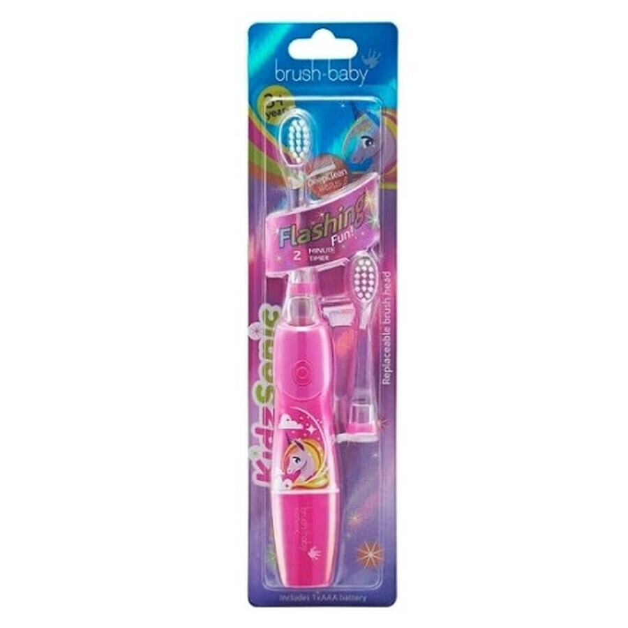 Cepillo de Dientes Sónico Sonic Brush-Baby Kidz 3+ Unicorn