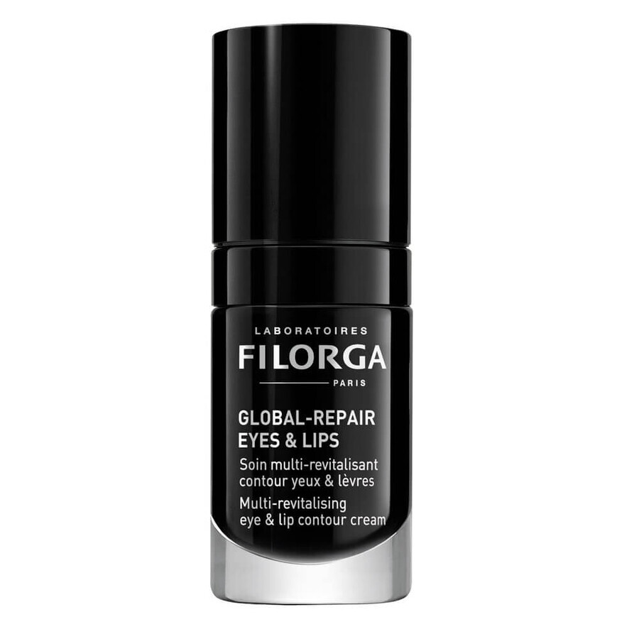 Filorga Global-Repair Ojos y Labios Crema Multirrevitalizante Contorno de Ojos y Labios, 15ml