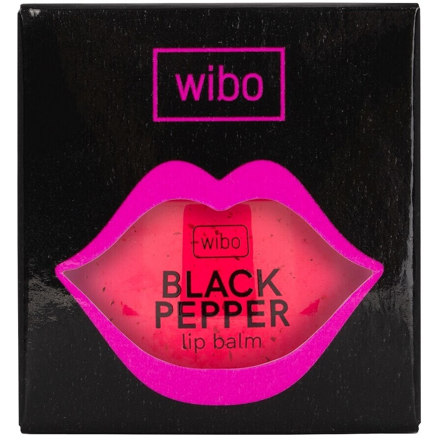 Bálsamo labial de pimienta negra Wibo, 11 g