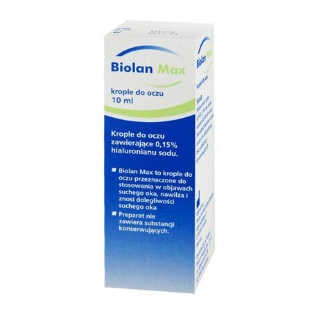 Biolan Max colirio, 10ml