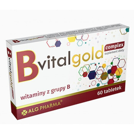 B Vitalgold Complex x 60cpr Pharm A-Z