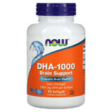 DHA-1000 Omega-3 Forte, 90 softgels, Now Foods