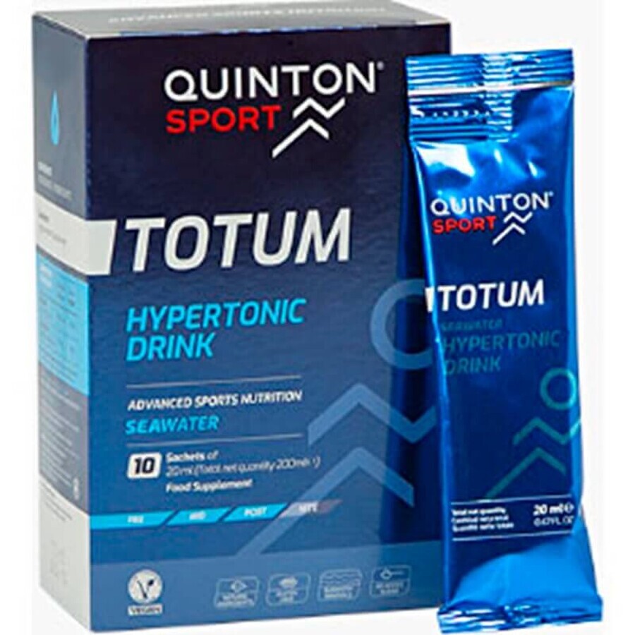 Totum Sport, 10 sachets x 20 ml, Quinton Laboratories