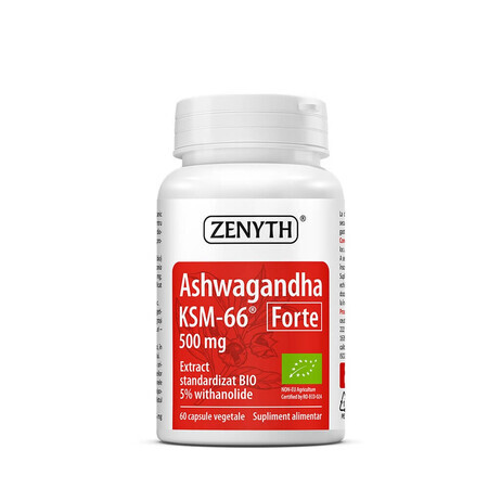 Ashwaghanda KSM-66 Forte, 60 capsules, Zenyth