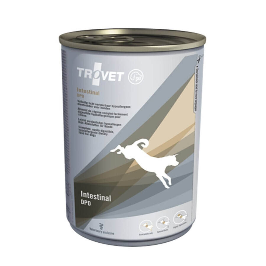 Comida húmeda dietética e hipoalergénica para perros Intestinal Tro.Dog, 400 g, Trovet