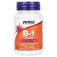 Vitamina B-1, 100 mg, 100 comprimidos, Now Foods