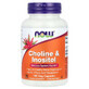 Colina con inositol, 250 mg/250 mg, 100 c&#225;psulas vegetales, Now Foods