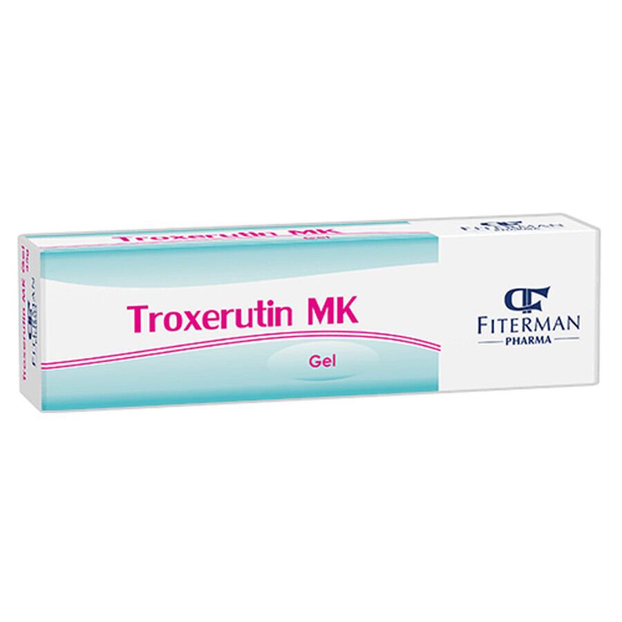 Troxerutina Fiterman, 20 mg/g gel, 45 g, Fiterman Pharma