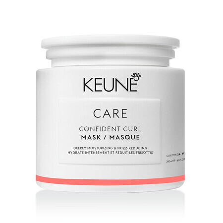 Masque pour cheveux frisés et crépus Confident Curl Care, 200 ml, Keune