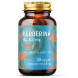 Berberina HCL, 500 mg, 30 cápsulas, Remedia