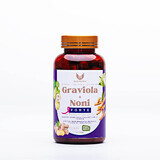 Graviola y Noni Forte, 1100 mg, 60 cápsulas, Blue Pheonix