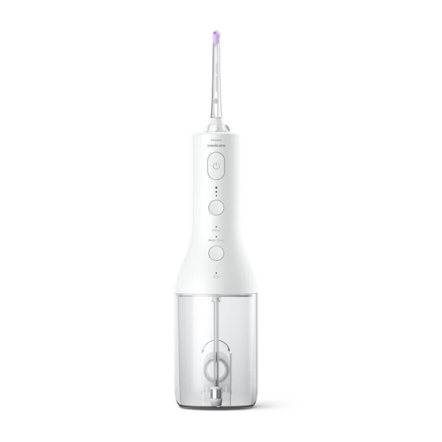 Irrigador bucal portátil blanco, 1 pieza, Philips Sonicare