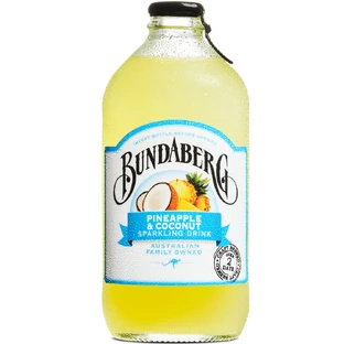 Bebida carbonatada con piña y coco, 375 ml, Bundaberg