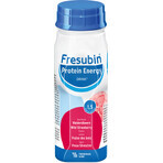 Fresubin Bebida Energética Proteica Sabor Fresa, 4x200 ml, Fresenius Kabi