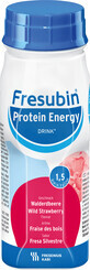 Fresubin Bebida Energ&#233;tica Proteica Sabor Fresa, 4x200 ml, Fresenius Kabi