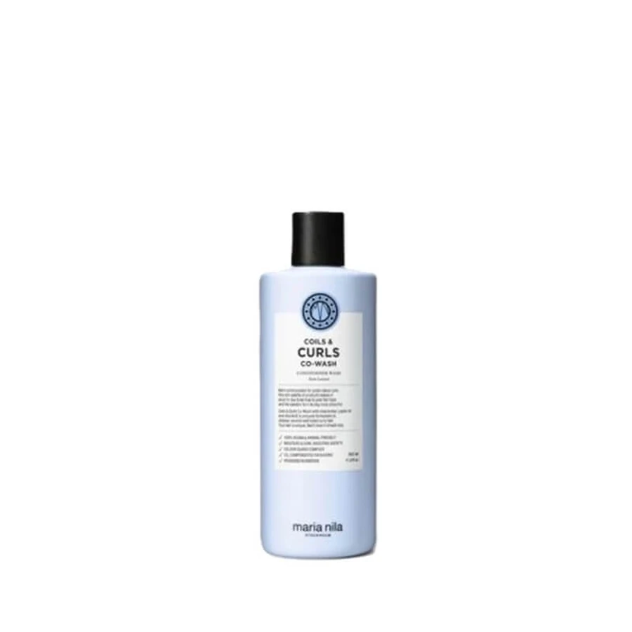 Champú y acondicionador para cabello ondulado y rizado Co-wash Coils&Curls, 350 ml, Maria Nila