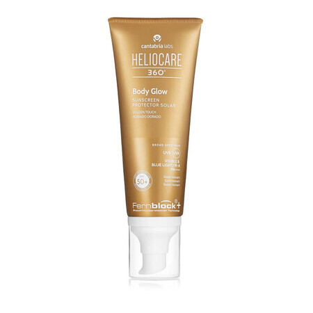 Heliocare 360° Body Glow Sun Protection Oil Gel SPF50+, 100 ml, Cantabria Labs