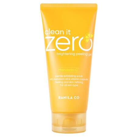 Mandarin-C Clean it Zero Gel Exfoliante Aclarante, 120 ml, Banila Co