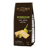 Crackers Scrocchi Olive Verdi, 175 g, Laurieri