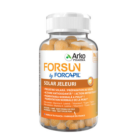 Forcapil Forsun Solar, 60 jelly, Arkopharma