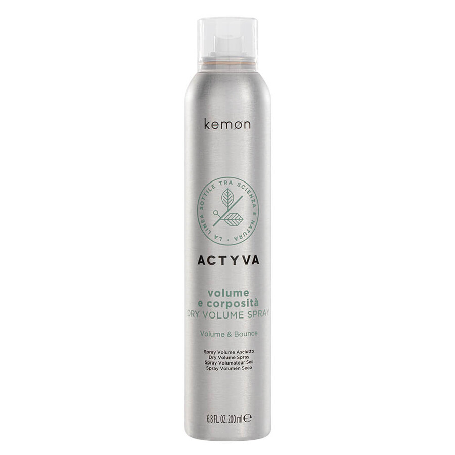 Spray para cabello seco Volume E Corposita, 200 ml, Kemon