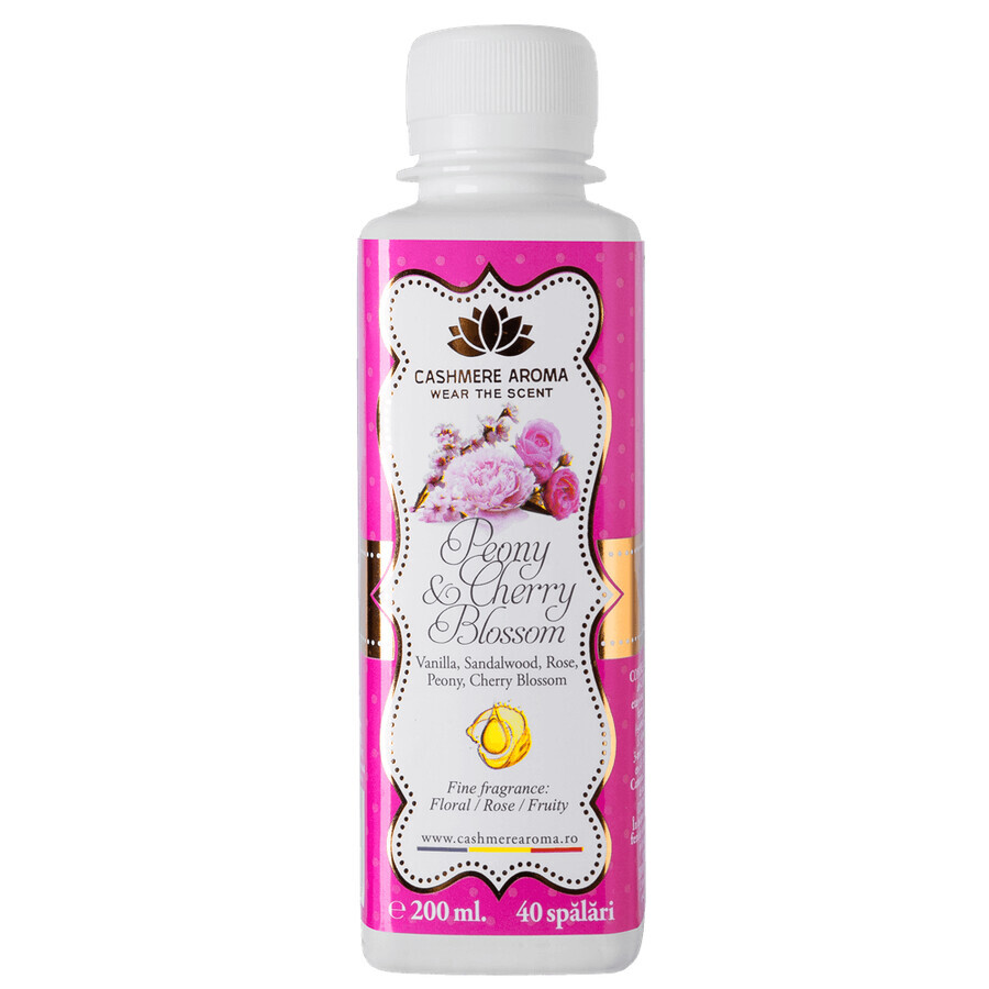 Parfum de rufe Peony Cherry Blossom, 200 ml, Cashmere Aroma