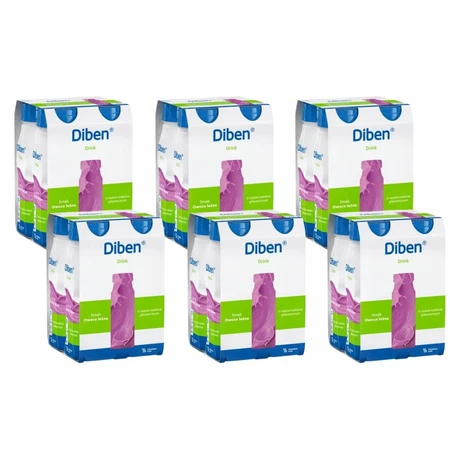 Bebida especial con sabor a bayas, Diben, 4x200 ml, Fresenius Kabi Alemania