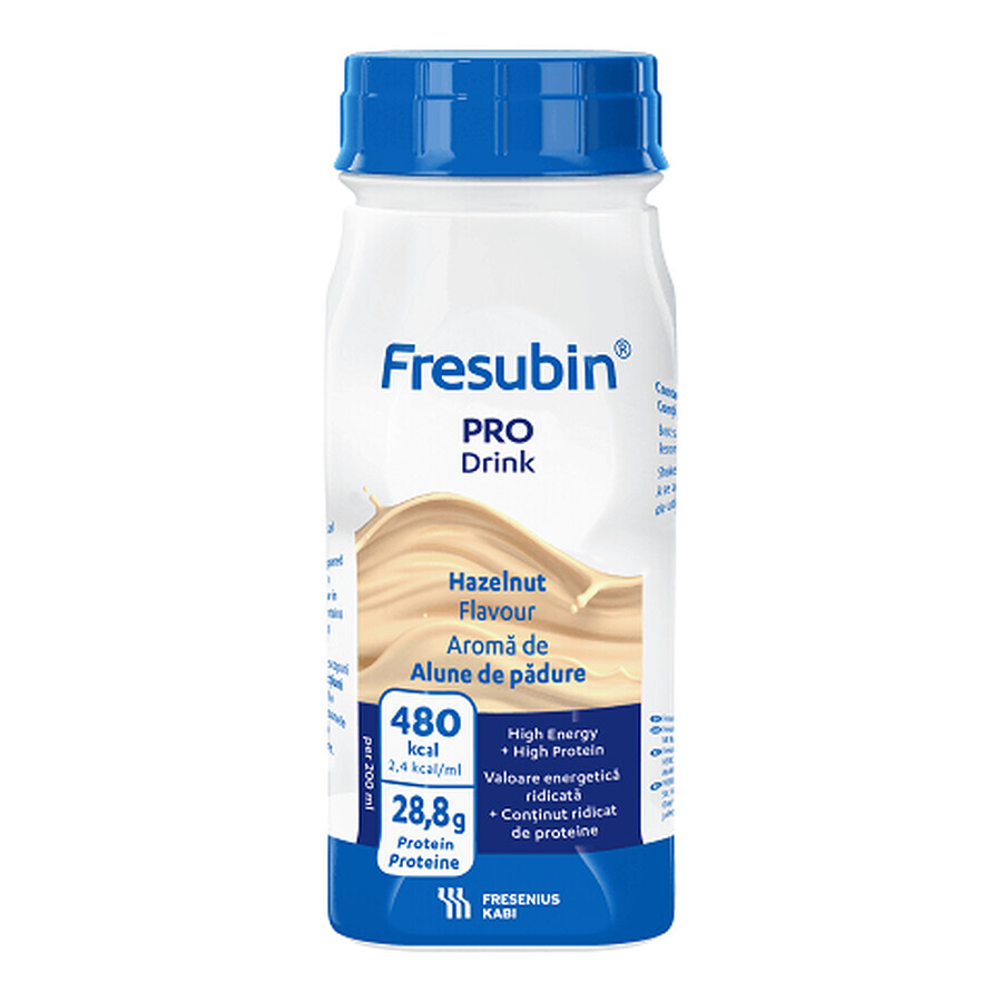 Fresubin Pro Drink Avellana 200ml x 4fl Fresenius Kabi