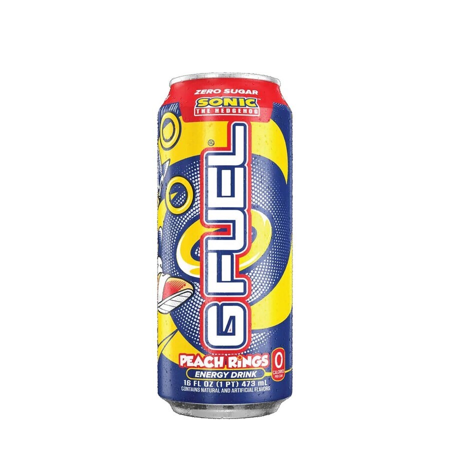 G Fuel, Bebida energética con sabor a melocotón, 473 Ml