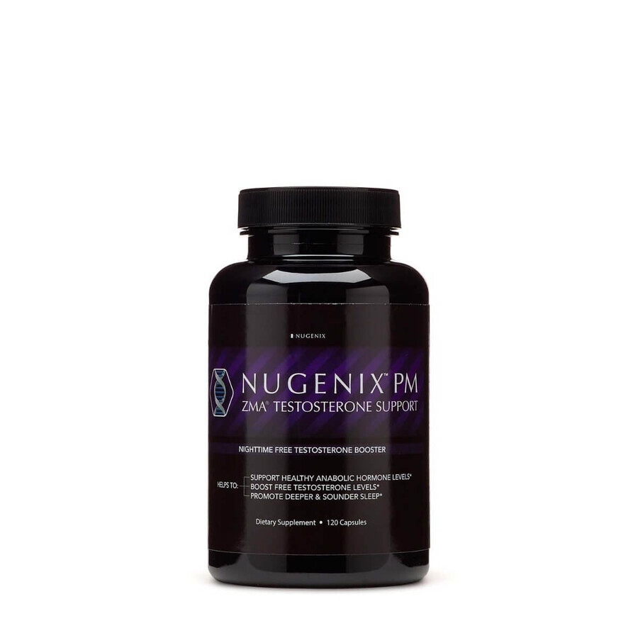 Nugenix Pm - Zma Testosteron Support, Testosteronverhogende Formule, 120 Cps