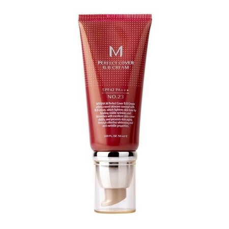 BB Cream M Perfect Cover SPF42/PA+++ tonalità 23, 50 ml, Missha