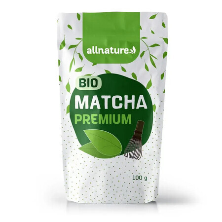 Allnature Matcha Premium Biologisch 100 g