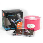 BronVit Sport Kinesio Tape rosa classico 5cmx6m