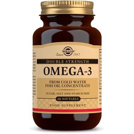 Solgar Omega 3 Dubbel Sterkte 60 tabletten