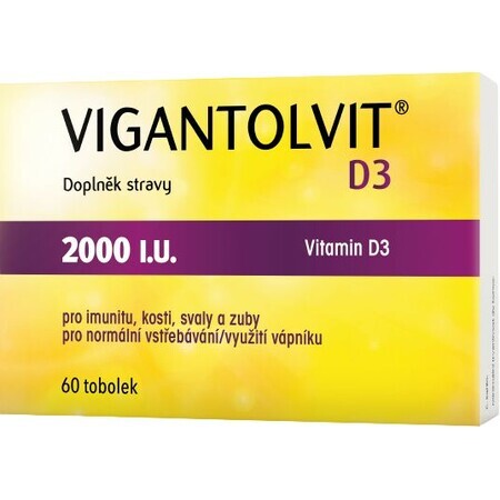 Vigantolvit D3 2000 UI 60 capsule rigide