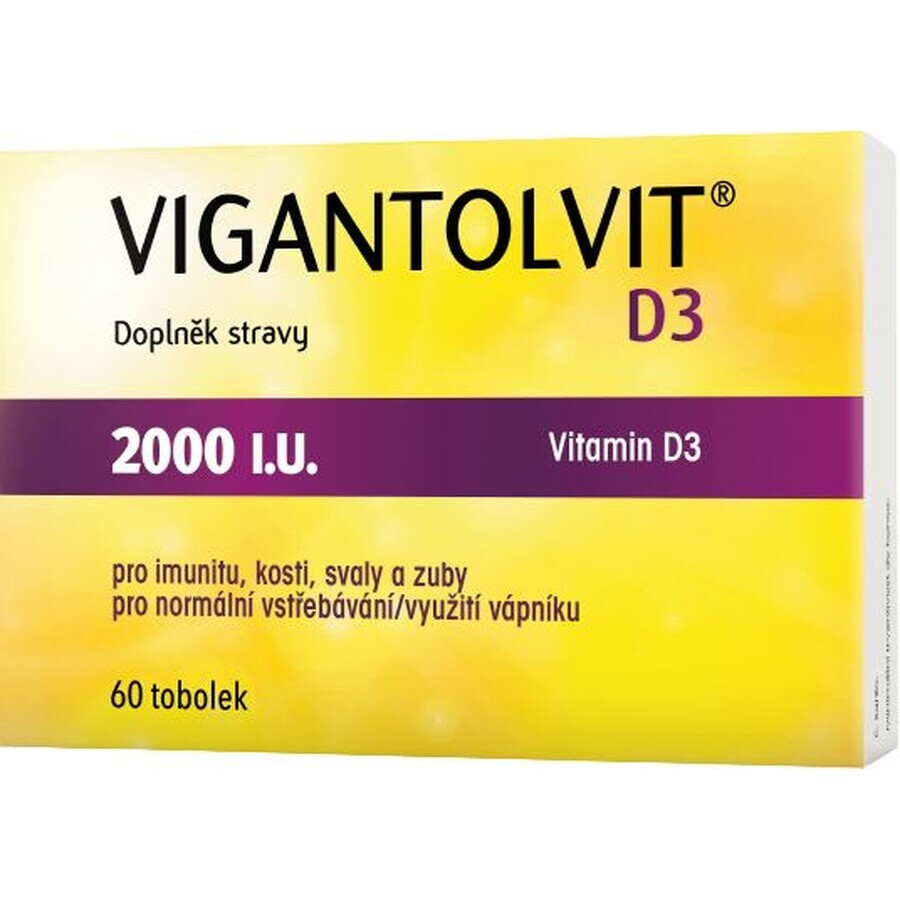 Vigantolvit D3 2000 UI 60 capsule rigide