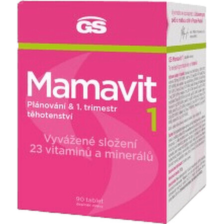 GS Mamavit 1 Planning and first trimester 90 tablets