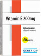 Generica VITAMINA E 200 UI 60 c&#225;psulas