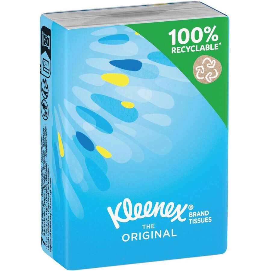 Pañuelos de papel Kleenex Original Mini Hanks 15 paquetes