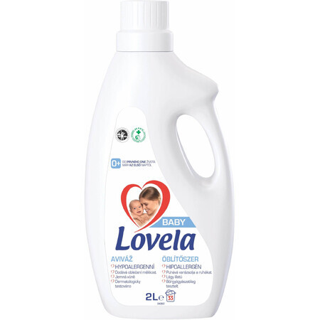 Detergente para bebés Lovela, 2 litros