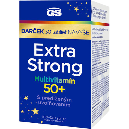 GS Multivitamínico Extra Fuerte 50+ regalo 2023 100+30 comprimidos