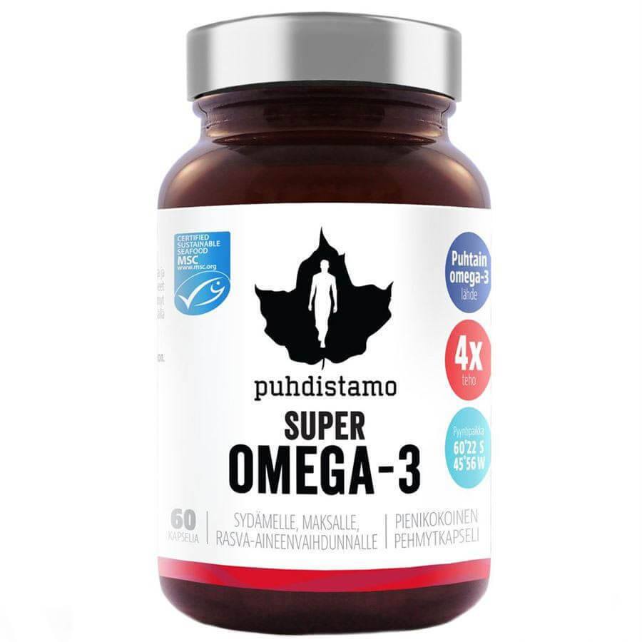 Puhdistamo Super Omega-3 60 gélules