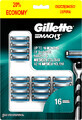 Cabezales de recambio Gillette Mach3 16 unidades