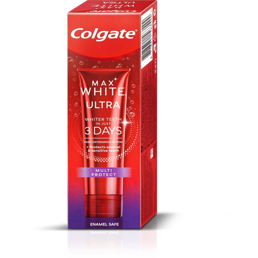 Colgate Max White Ultra Multiprotect Whitening Tandpasta 50 ml