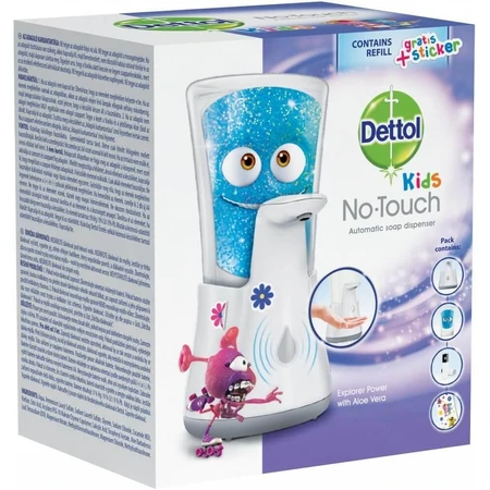 Dettol Kids Dobrodruh 250 ml dispenser di sapone touch-free