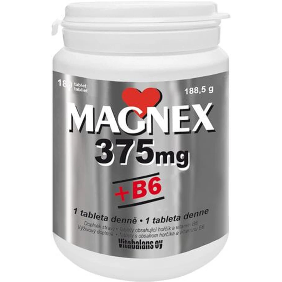 Vitabalans Oy Magnex 375 mg + B6 180 tablets