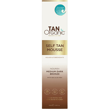 Espuma autobronceadora TanOrganic 120 ml